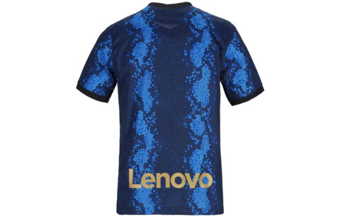 Nike X F.C. Internazionale Milano Soccer Jerseys Unisex Blue Moderate Straight Fit