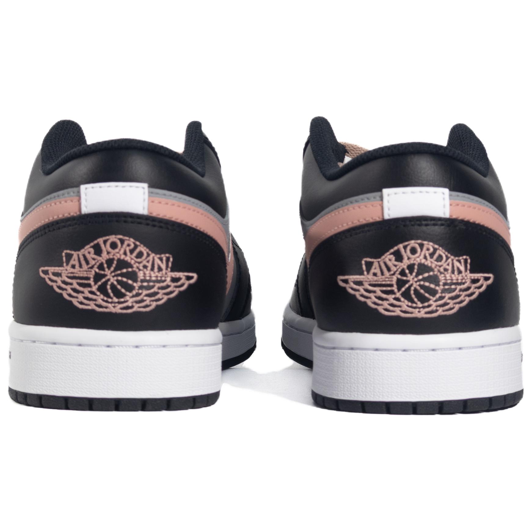 Jordan Air Jordan 1 Low top Vintage Basketball Shoes Men’s Black Pink
