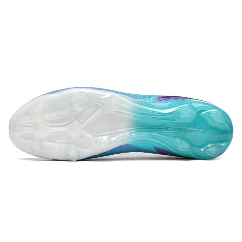 Keliqee FG Rubber Long Studs TF Rubber Broken Studs Natural Grass Textile, TPU Cushioning Breathable Coverage
