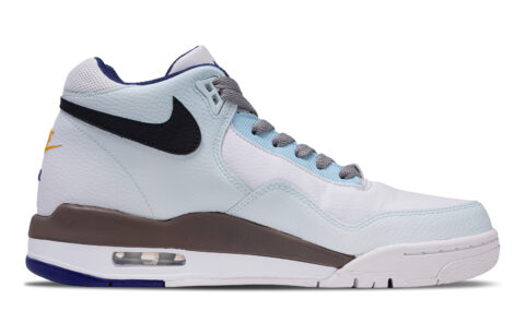 Nike Flight Legacy Geometric Planet Abrasion Resistant Abrasion Resistant Mid top Vintage Basketball Shoes Men’s