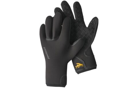 Patagonia Yule Water Ski Gloves Unisex Black