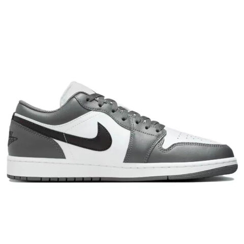Jordan Air Jordan 1 Vintage Basketball Shoes Unisex Low Top White/Gray