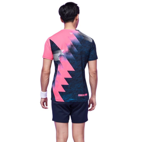 CORALIAN Badminton Jersey Men’s Black Red