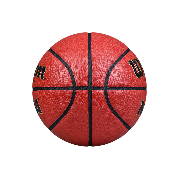Wilson NCAA Collection 2014601 Pu Basketball Brick Red Standard Size 7 Competition Grade Ball Training Unisex