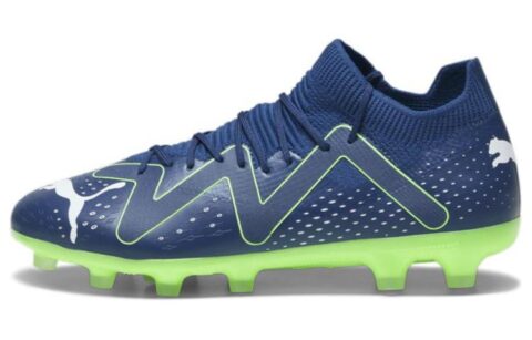 PUMA Future Match Low top HG Hard Ground Soccer Shoes Men’s Blue Green