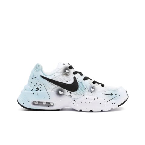 Nike Air Max Fusion Slip Resistant Abrasion Resistant Low top Running Shoes Women’s Red Blue