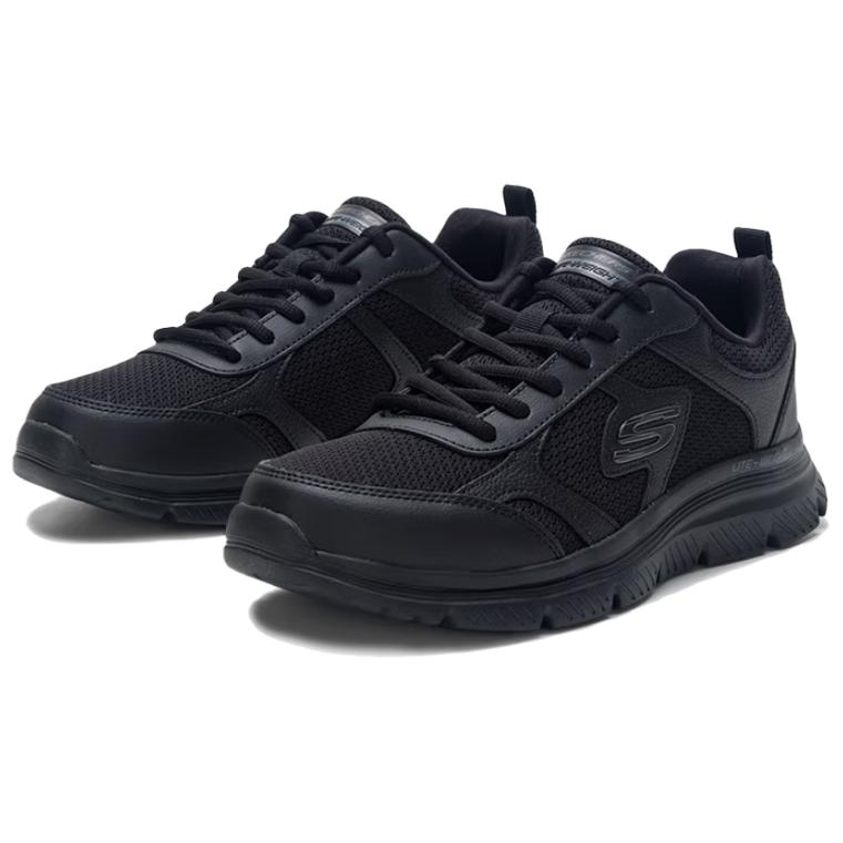 Skechers BURNS 2.0 Abrasion Resistant Breathable Running Shoes Men’s Black