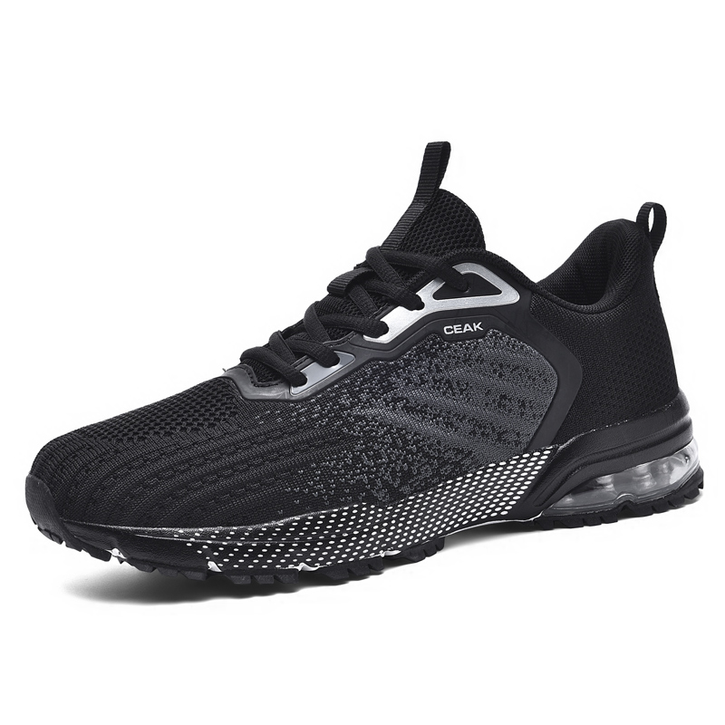 HEIWEILU Slip Resistant And Breathable Slip Resistant And Breathable Low top Air Cushion Casual Running Shoes Men’s