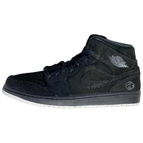 Jordan 1 Mid Suit And Sneakers