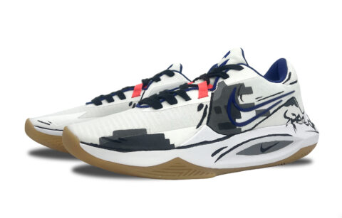 Nike Precision 6 Slip Resistant Abrasion Resistant Low top Basketball Shoes Men’s Black White