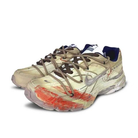 Nike Initiator Cow Split Leather Cushioning Slip Resistant Low top Casual Running Shoes Unisex