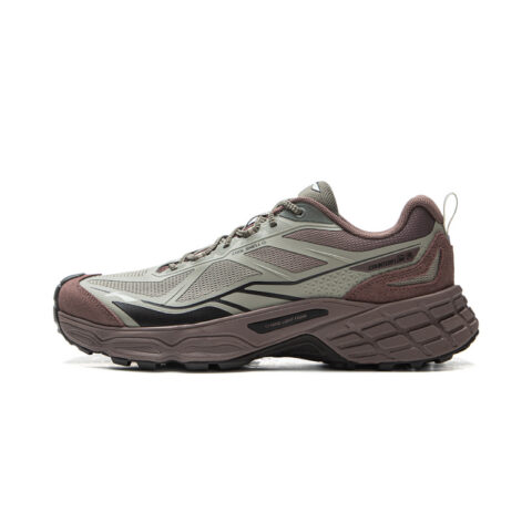 Li Ning Outdoor CF Tracing Breathable Rebound Breathable And Resilient Low top Outdoor Shoes Unisex Taupe