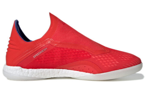 Adidas X 18+ IC/in Indoor Abrasion Resistant Abrasion Resistant Soccer Shoes Men’s Red