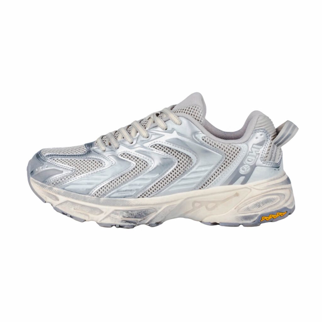 JNDO Cushioning Slip Resistant Abrasion Resistant Low top Casual Running Shoes Unisex Harbin Silver