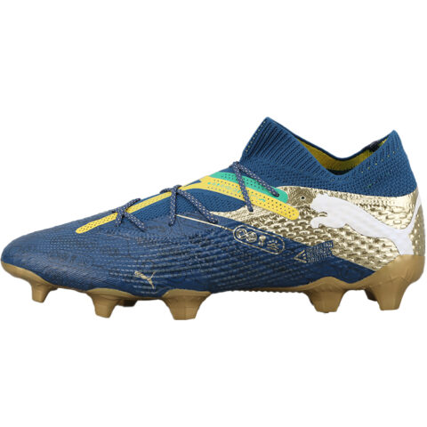 PUMA FUTURE 7 ULTIMATE Abrasion Resistant Breathable Soccer Shoes Men’s Dark Gold