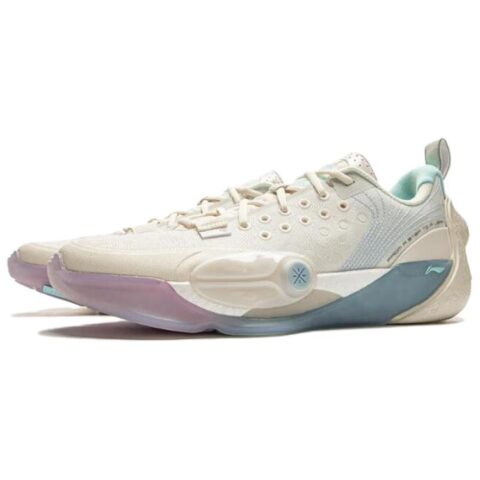 Li Ning All City 13 Low top Basketball Shoes Men’s White Blue