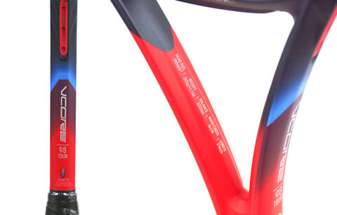 YONEX VCORE Collection 98L Tango Red Unisex Full Carbon Tennis Rackets
