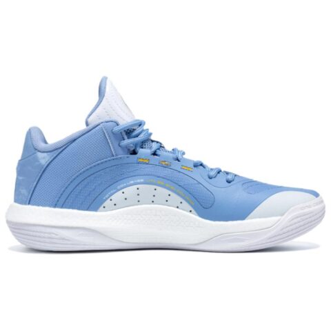 361° Mesh, Synthetic Leather Slip Resistant, Abrasion Resistant, Lightweight Low top Basketball Shoes Unisex Blue