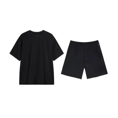 Li Ning Casual Sportswear Unisex Black+Black