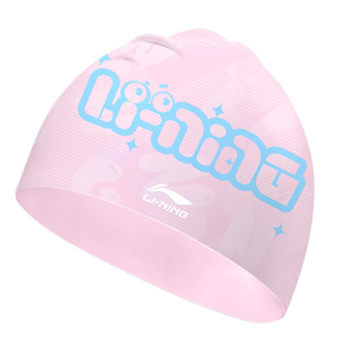 Li Ning Swim Cap Silicone Kids’ 22cm Pink