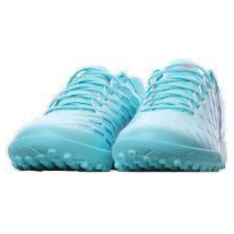 Li Ning Brocade Soccer Shoes Men’s Low Top Green Pink Blue