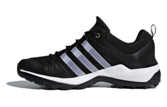 Adidas Breathable Anti skidding Shoes 'Black Silver'