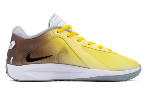Nike Giannis Freak 6 Big Player Cushioning Lightweight Low top Basketball Shoes Men’s Yellow Pink
