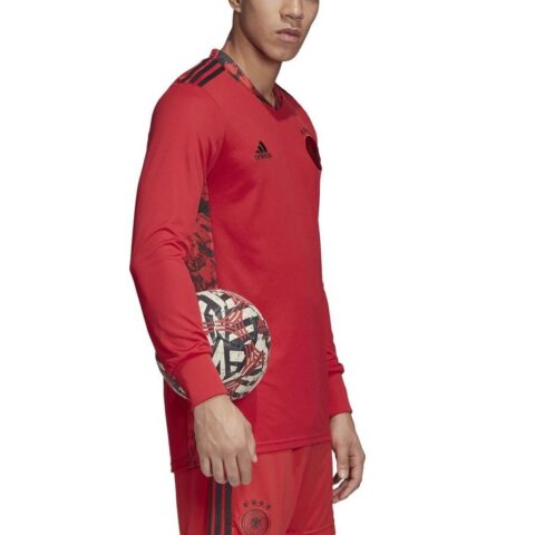 Adidas UEFA European Football Championship Germany Team Soccer Jerseys Men’s Red Moderate Straight Fit