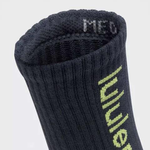 Lululemon SS25 Crew Socks Unisex 1 Pack Marine Blue/Green Grape