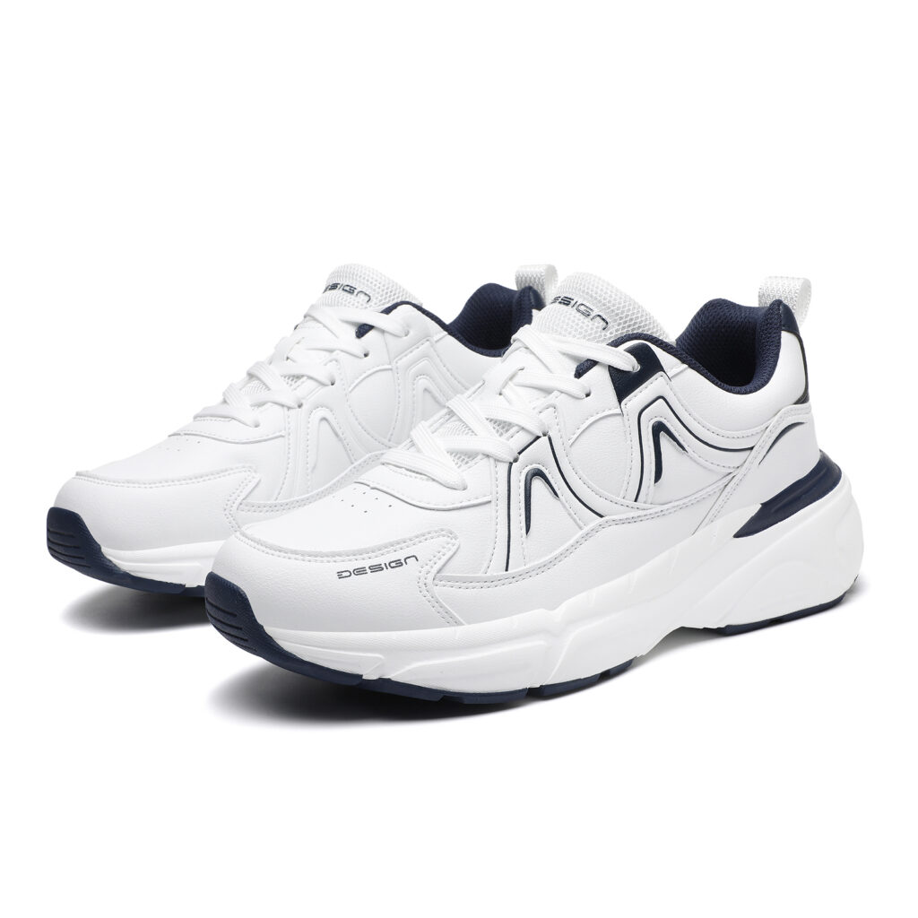 BTE Low top Running Shoes Men’s White Blue