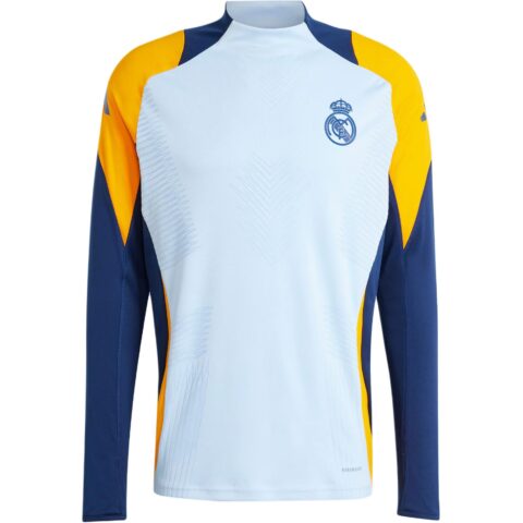 Adidas Real MadridTiro 24 Soccer Jersey Men's Glossy Finish Blue