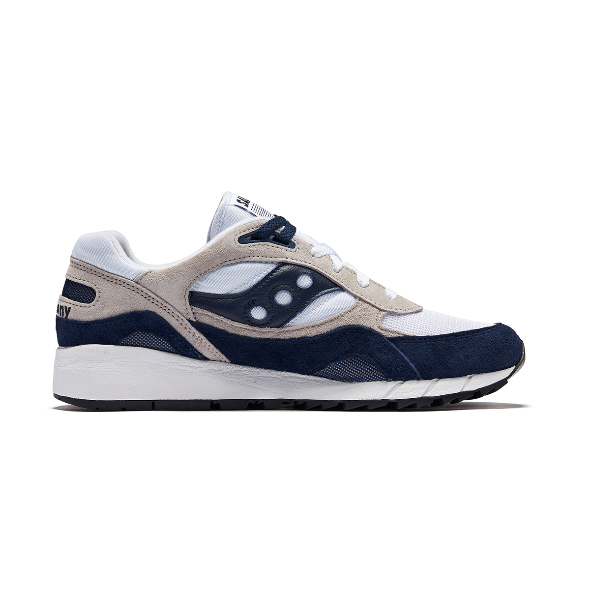 Saucony Low top Running Shoes Unisex White Dark Blue