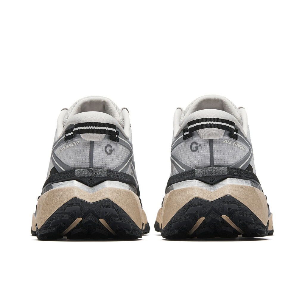 Anta Slip Resistant Anti Twist Nitrogen Technology Running Shoes Men’s Durable Gray/Black