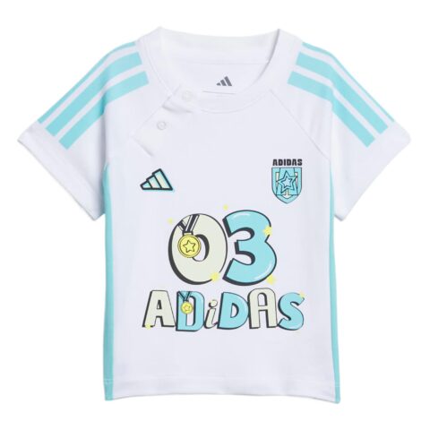 Adidas Casual Sportswear SportswearTrack White/Black Infant And Toddler