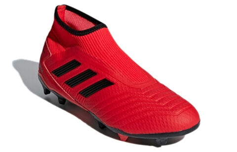 adidas Predator 19.3 Laceless FG ‘Active Red Black’