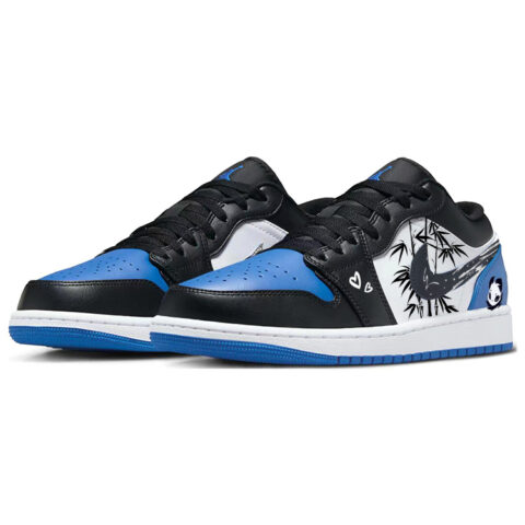 Jordan Air Jordan 1 Vintage Basketball Shoes Men’s Low Top White/Blue