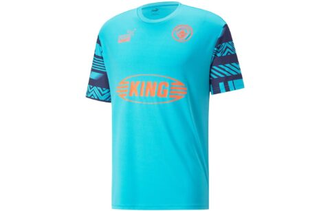 PUMA Manchester City Football Club Soccer Jerseys Men’s Blue Moderate