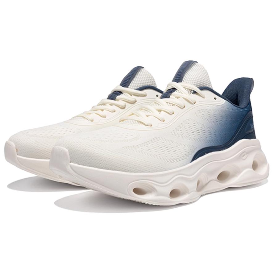 361° Vortex Chain CITY Running Shoes Men’s Low Top Feather White Nostalgic Blue