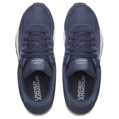 Under Armour Essential Textile, Leather Low top Running Shoes Men’s Blue
