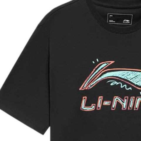 Li Ning Athleisure Set Unisex Black+Black