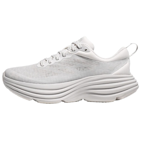 Hoka Bondi 8 Caged ‘White Cosmic Grey’