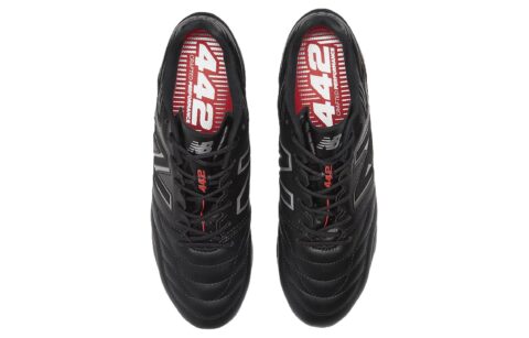 442v2 New Balance Pro Fg ‘Black True Red’