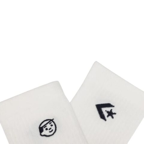 Converse x Noritake SS25 Knee High Socks Unisex 1 Pack White