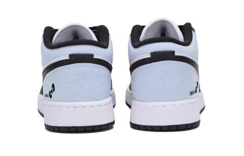 Jordan Air Jordan 1 Urban Chic Style Vintage Low top Vintage Basketball Shoes Men’s White Blue