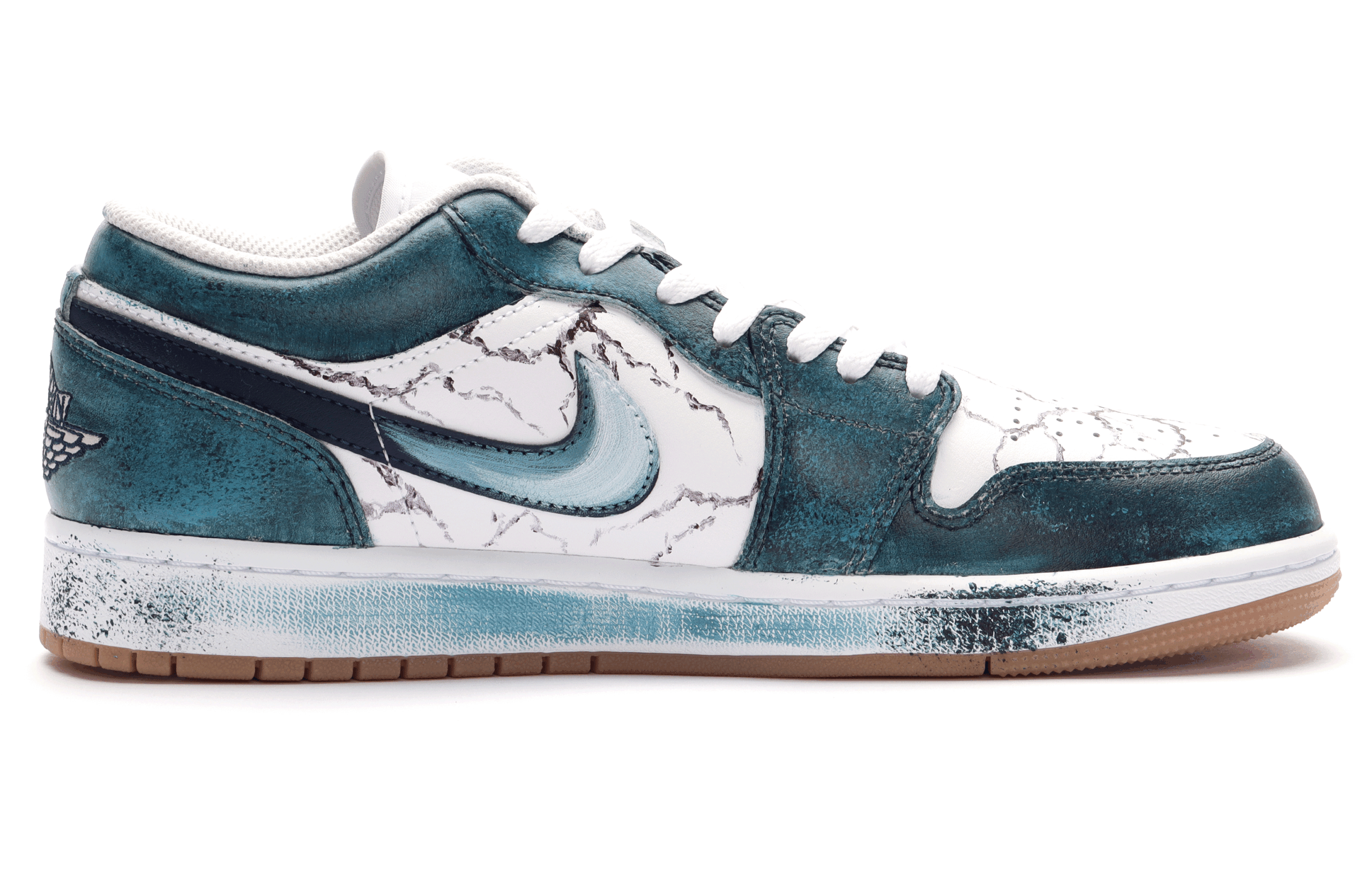 Jordan Air Jordan 1 Cushioning Abrasion Resistant Cushioning, Wear Resistant Low top Vintage Basketball Shoes Unisex