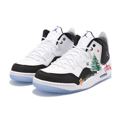 Jordan Courtside 23 Vintage Basketball Shoes Unisex Mid Top Black/White