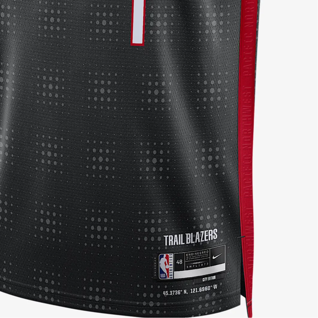 Nike Anfernee Simons Portland Trail Blazers 2024/25 City Edition Men’s Nike Dri FIT Nba Swingman Jersey