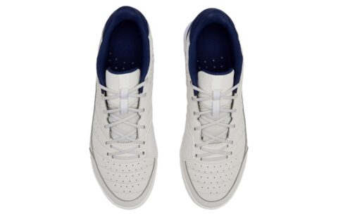 DECATHLON ESKUDO 500 IC/in Abrasion Resistant Soccer Shoes Men’s White Blue