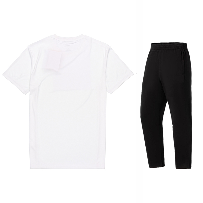Li Ning Casual Sportswear Unisex Two Piece Set Black, White, Blue