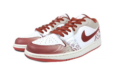 Jordan Air Jordan 1 Blessing Surrounds Year Of The Snake Leather Abrasion Resistant Abrasion Resistant Low top